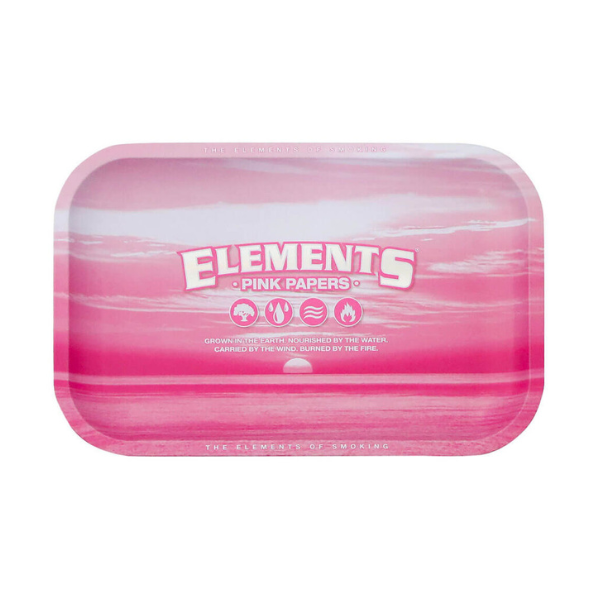 ELEMENTS - Vassoio in metallo rosa