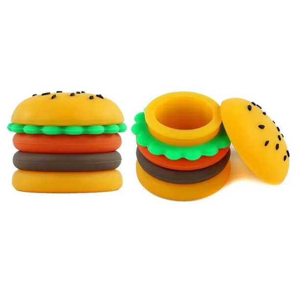 BARATTOLO IN SILICONE - HAMBURGER