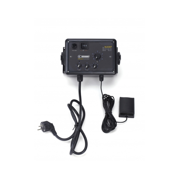 Clima controller con velocità minima/massima e isteresi 16A