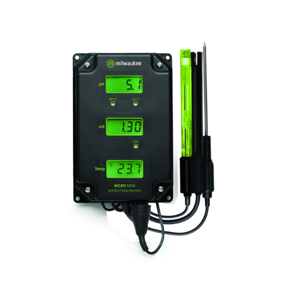 Monitor continuo pH/EC/temperatura MC811 Max