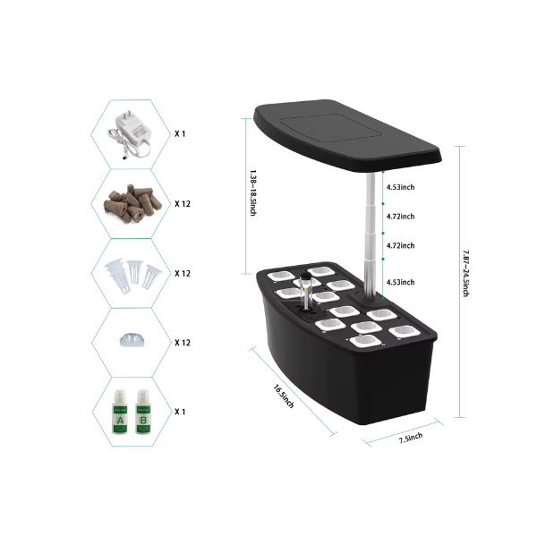 NATULABZ Indoor Hydroponics Growing System IGS-27