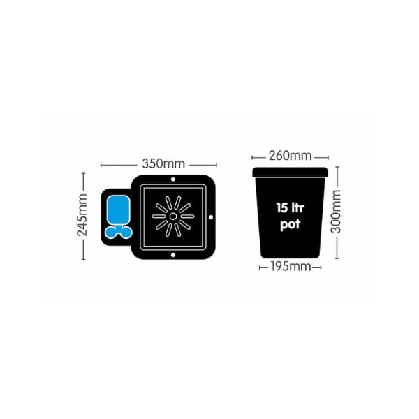 1Pot Kit System AquaValve5 100 pot