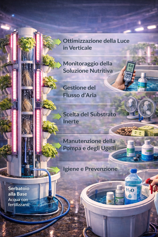 VANTAGGI DELL'IDROPONICA