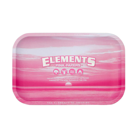 ELEMENTS - Vassoio in metallo rosa