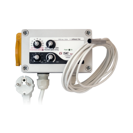 Fan controller digitale 1 canale temperatura e isteresi 10A (1 fan)