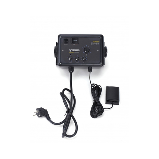 Clima controller con velocità minima/massima e isteresi 16A