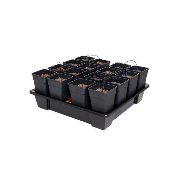 Wilma XXL 16 vasi da 11 L 115x115x20 cm