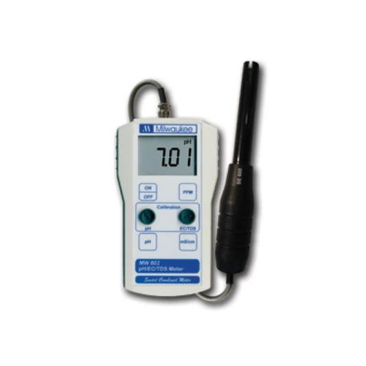 Misuratore portatile pH/EC/TDS MW802