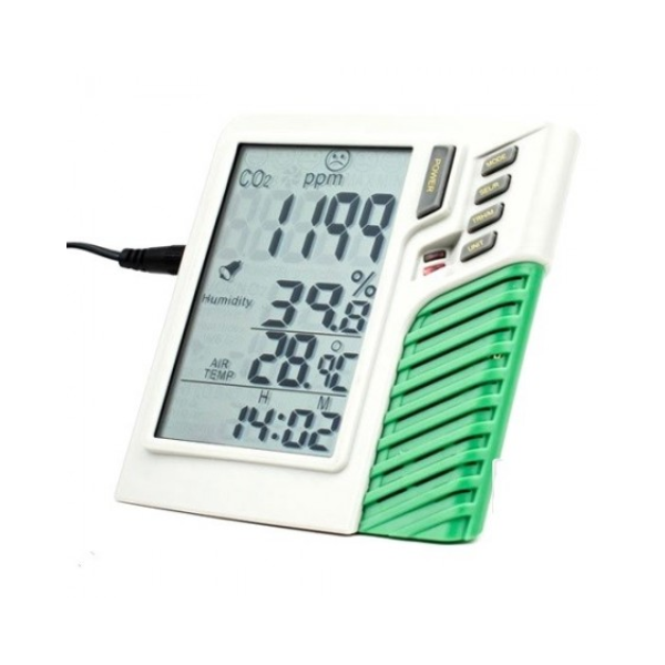 Misuratore CO2 temperatura e umidità (multiparametro)