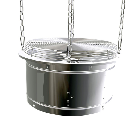 Destratificatore e circolatore aria ACF 18" Ø459 mm 230V 3180 m3/h (acciaio zincato)